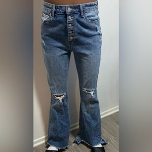 *Donated Blue distressed jeans. Never worn.